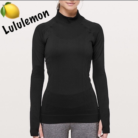 lululemon athletica Tops - 💥FLASH SALE💥 Lululemon Rest Less Mock neck Sz. 4